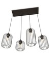 Vander 4 Svart pendellampa - Ø16 cm, E27, 230V, utan ljuskälla