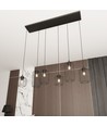 Vander 6 Svart pendellampa - Ø16 cm, E27, 230V, utan ljuskälla