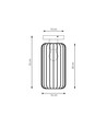 Barn 1 Svart/Guld taklampa - Ø16 cm, E27, 230V, utan ljuskälla