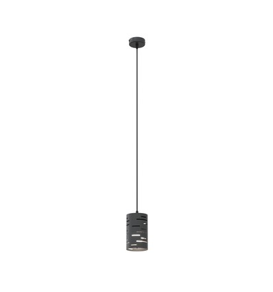 Tank 1 Svart pendellampa - Ø10 cm, E27, 230V, utan ljuskälla