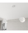 Xotic 2 Vit pendellampa - Ø20 cm, E27, 230V, utan ljuskälla