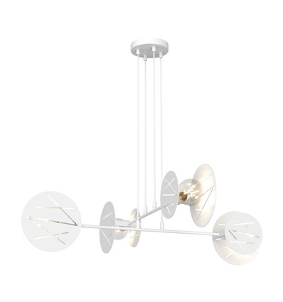 Xotic 4 Vit pendellampa - Ø20 cm, E27, 230V, utan ljuskälla