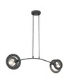 Euforia 2 Svart pendellampa - Ø20 cm, E27, 230V, utan ljuskälla