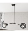 Euforia 2 Svart pendellampa - Ø20 cm, E27, 230V, utan ljuskälla