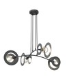 Euforia 4 Svart pendellampa - Ø20 cm, E27, 230V, utan ljuskälla