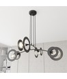 Euforia 4 Svart pendellampa - Ø20 cm, E27, 230V, utan ljuskälla
