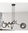 Euforia 4 Svart pendellampa - Ø20 cm, E27, 230V, utan ljuskälla