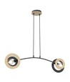Skiva 2 Svart pendellampa - Ø20 cm, E27, 230V, utan ljuskälla