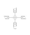 Skiva 4 Svart pendellampa - Ø20 cm, E27, 230V, utan ljuskälla