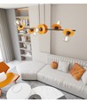 Token 6 Svart/Orange pendellampa - E27, 230V, utan ljuskälla