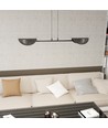 Saber 2 Svart pendellampa - Ø26 cm, E27, 230V, utan ljuskälla