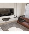 Saber 4 Svart pendellampa - Ø26 cm, E27, 230V, utan ljuskälla