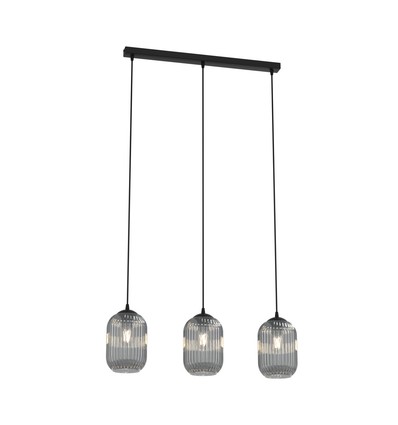 Verdi 3 Svart/Grafit pendellampa - Ø15 cm, E27, 230V, utan ljuskälla
