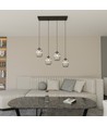 Verdi 4 Svart/Grafit pendellampa - Ø15 cm, E27, 230V, utan ljuskälla