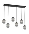 Verdi 6 Svart/Grafit pendellampa - Ø15 cm, E27, 230V, utan ljuskälla