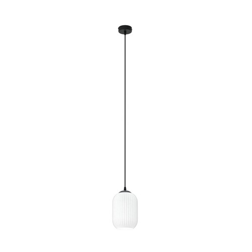 Verdi 1 Svart/Opal pendellampa - Ø15 cm, E27, 230V, utan ljuskälla