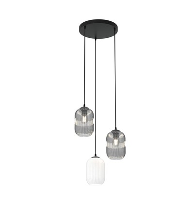 Verdi 3 Svart Prem Mix pendellampa - Ø15 cm, E27, 230V, utan ljuskälla