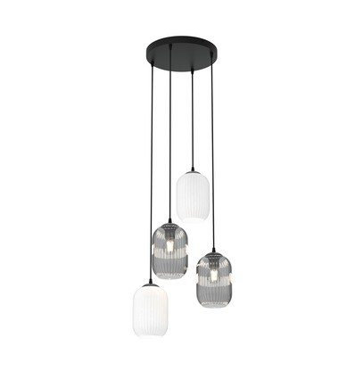 Verdi 4 Svart Prem Mix pendellampa - Ø15 cm, E27, 230V, utan ljuskälla