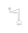 Origo 1 Svart/Opal pendellampa - Ø30 cm, E27, 230V, utan ljuskälla
