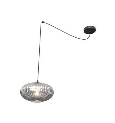 Origo 1 Svart/Grafit pendellampa - Ø30 cm, E27, 230V, utan ljuskälla