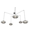 Origo 5 Svart/Grafit pendellampa - Ø30 cm, E27, 230V, utan ljuskälla