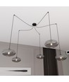 Origo 5 Svart/Grafit pendellampa - Ø30 cm, E27, 230V, utan ljuskälla
