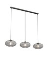Coco 3 Svart/Grafit pendellampa - Ø30 cm, E27, 230V, utan ljuskälla
