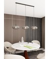 Coco 3 Svart/Grafit pendellampa - Ø30 cm, E27, 230V, utan ljuskälla
