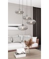 Coco 4 Svart Prem Grafit pendellampa - Ø30 cm, E27, 230V, utan ljuskälla
