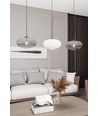 Coco 3 Svart Mix pendellampa - Ø30 cm, E27, 230V, utan ljuskälla