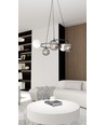 Libra 5 Svart Mix pendellampa - Ø15 cm, E14, 230V, utan ljuskälla