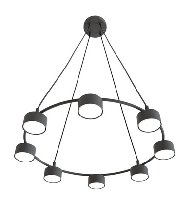 Starlit 8 Svart pendellampa - GX53, 230V, utan ljuskälla