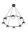Starlit 8 Svart pendellampa - GX53, 230V, utan ljuskälla