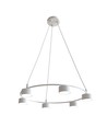Starlit 6 Vit pendellampa - GX53, 230V, utan ljuskälla
