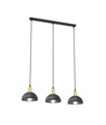 Moto 3 Svart pendellampa - Ø18 cm, E14, 230V, utan ljuskälla
