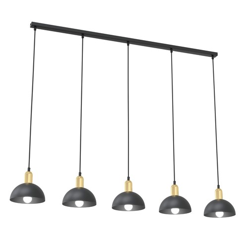Moto 5 Svart pendellampa - Ø18 cm, E14, 230V, utan ljuskälla