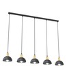 Moto 5 Svart pendellampa - Ø18 cm, E14, 230V, utan ljuskälla
