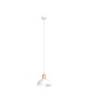 Moto 1 Vit pendellampa - Ø18 cm, E14, 230V, utan ljuskälla