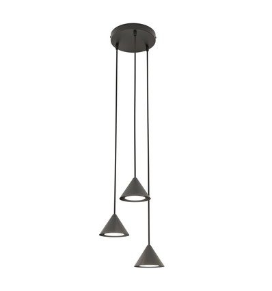 Elit 3 Premium Svart pendellampa - GX53, 230V, utan ljuskälla