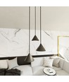 Elit 3 Premium Svart pendellampa - GX53, 230V, utan ljuskälla