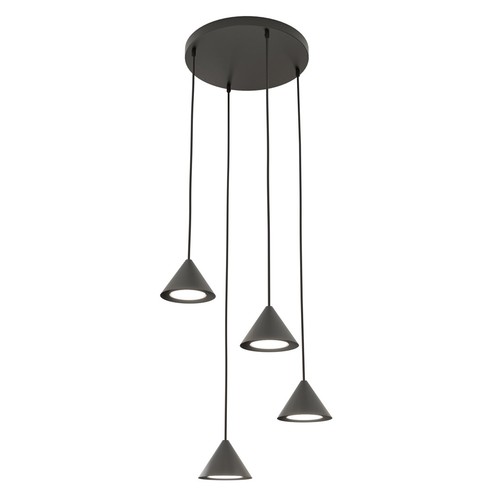 Elit 4 Premium Svart pendellampa - GX53, 230V, utan ljuskälla