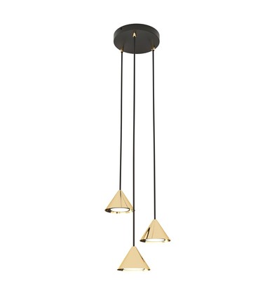 Elit 3 Premium Guld pendellampa - GX53, 230V, utan ljuskälla