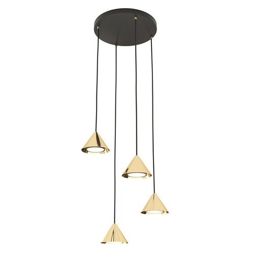 Elit 4 Premium Guld pendellampa - GX53, 230V, utan ljuskälla