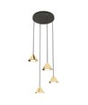 Elit 4 Premium Guld pendellampa - GX53, 230V, utan ljuskälla