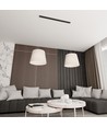 Epoca 2 Beige pendellampa - Ø38 cm, E27, 230V, utan ljuskälla
