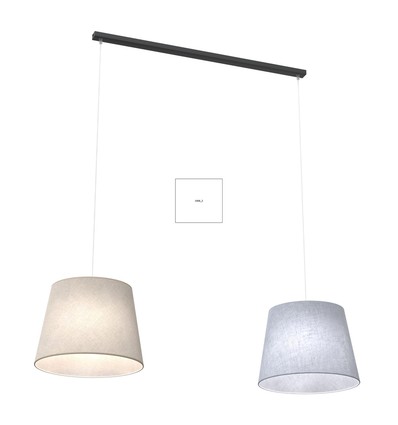 Epoca 2 Mix pendellampa - Ø38 cm, E27, 230V, utan ljuskälla