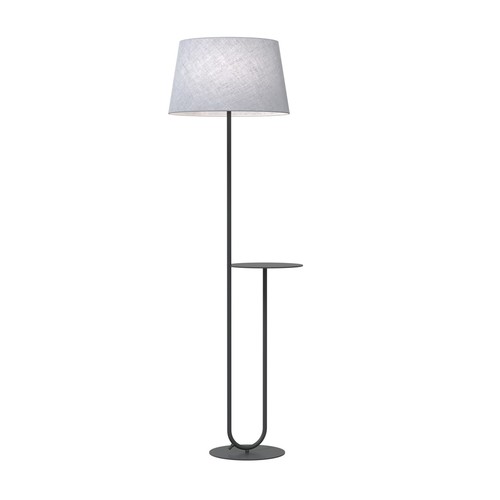 Hotell LP1 Grå golvlampa - Ø44 cm, E27, 230V, utan ljuskälla