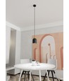 Target 1 Svart pendellampa - Ø11 cm, E27, 230V, utan ljuskälla