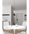 Target 1 Svart pendellampa - Ø11 cm, E27, 230V, utan ljuskälla