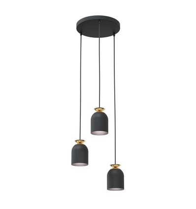 Target 3 Svart Prem pendellampa - Ø11 cm, E27, 230V, utan ljuskälla